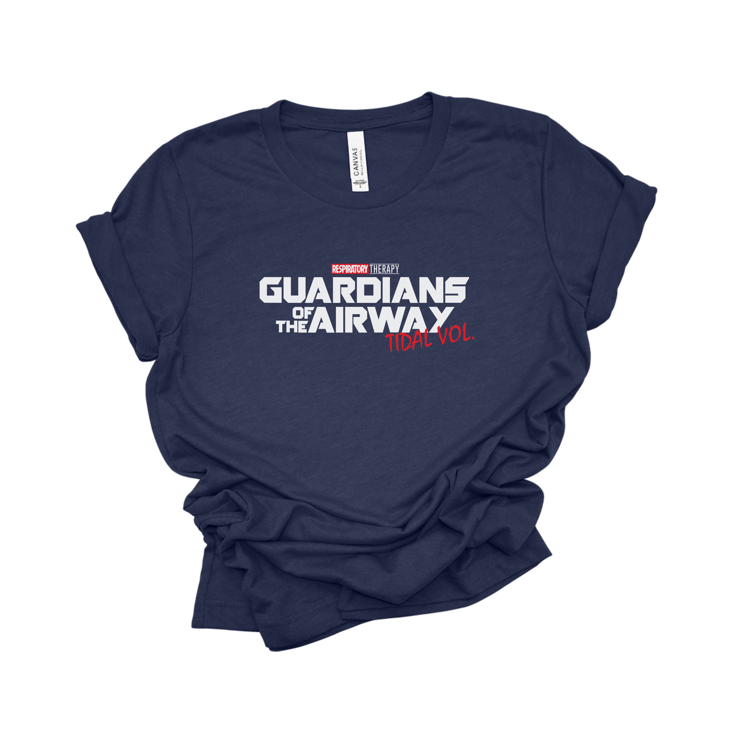 Guardians of the Airway: Tidal Volume Respiratory Therapist Tee