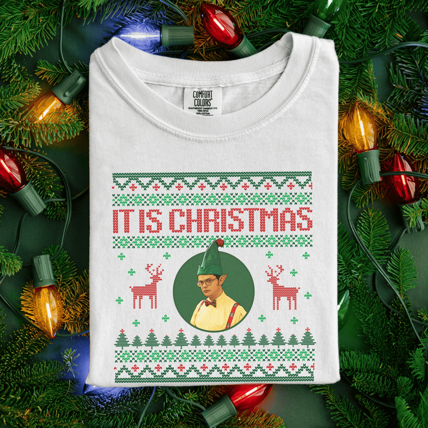 IT IS CHRISTMAS Ugly Christmas Tee