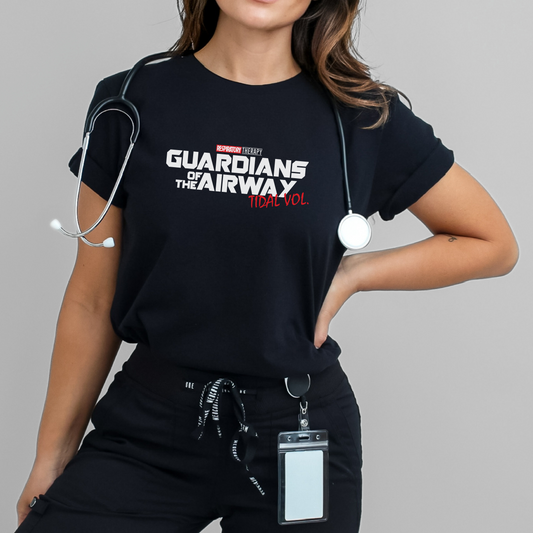 Guardians of the Airway: Tidal Volume Respiratory Therapist Tee